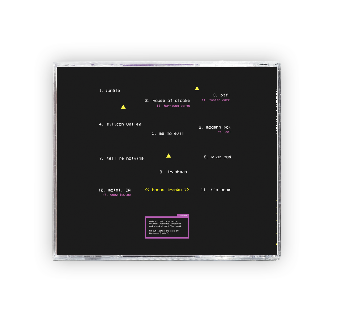 Modern Trash CD (Signed) - Remastered with 2 Bonus Tracks